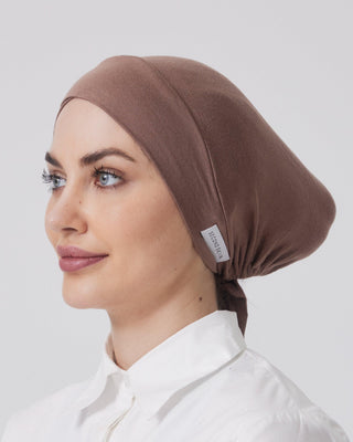 DARK-COOL 'Criss Cross Adjustable' Closed Hijab Cap - Twiice Boutique