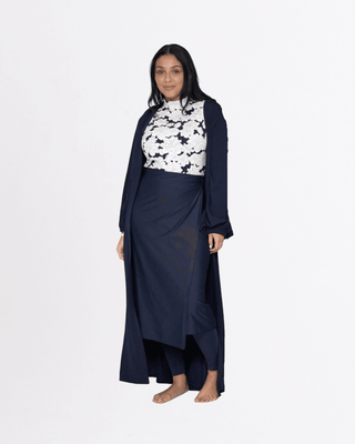 'Hamilton' Navy Kimono - Twiice Boutique