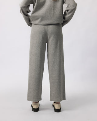 'Hiba' Knit Pants - Grey