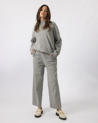 'Hiba' Knit Pants - Grey