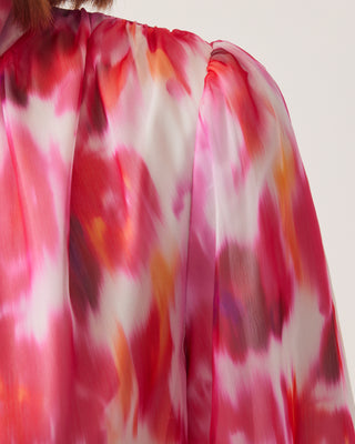 'Mina' Printed Maxi Chiffon Dress
