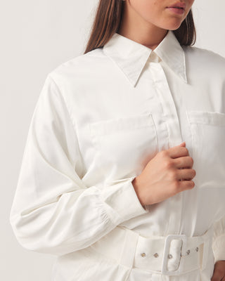 'Asma' White Shirt