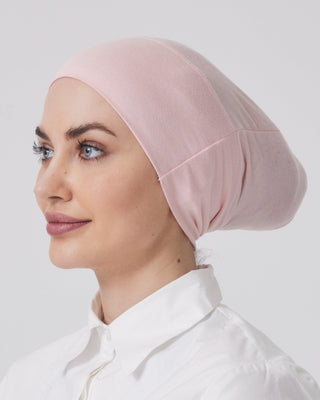 SOFT PINK 'Open Hijab Cap' - Twiice Boutique