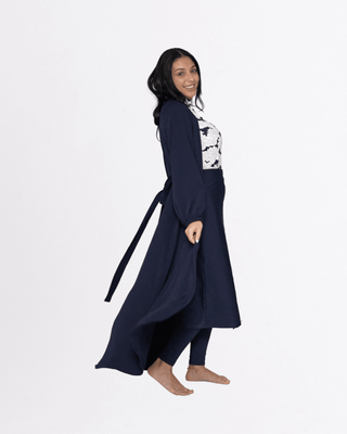 'Hamilton' Navy Kimono - Twiice Boutique