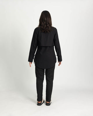 'Not So Plain Jane' Black Opaque shirt - Twiice Boutique