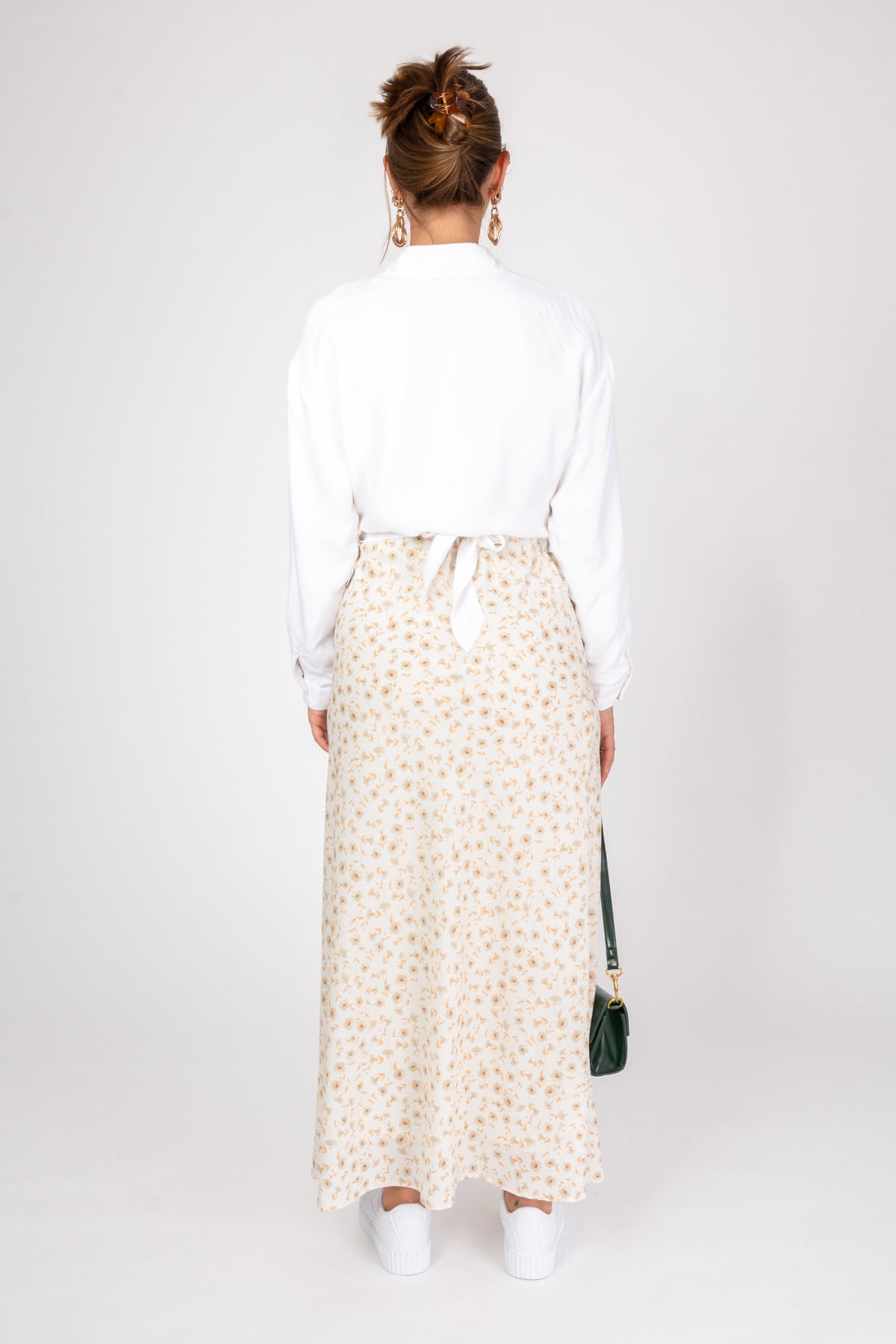 'Own it' Floral Skirt - Cosmo Print